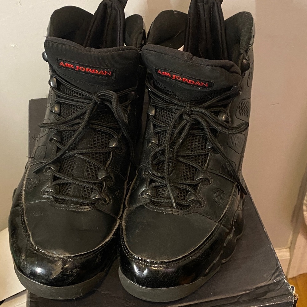 Jordan Men's Black High-Top Sneakers